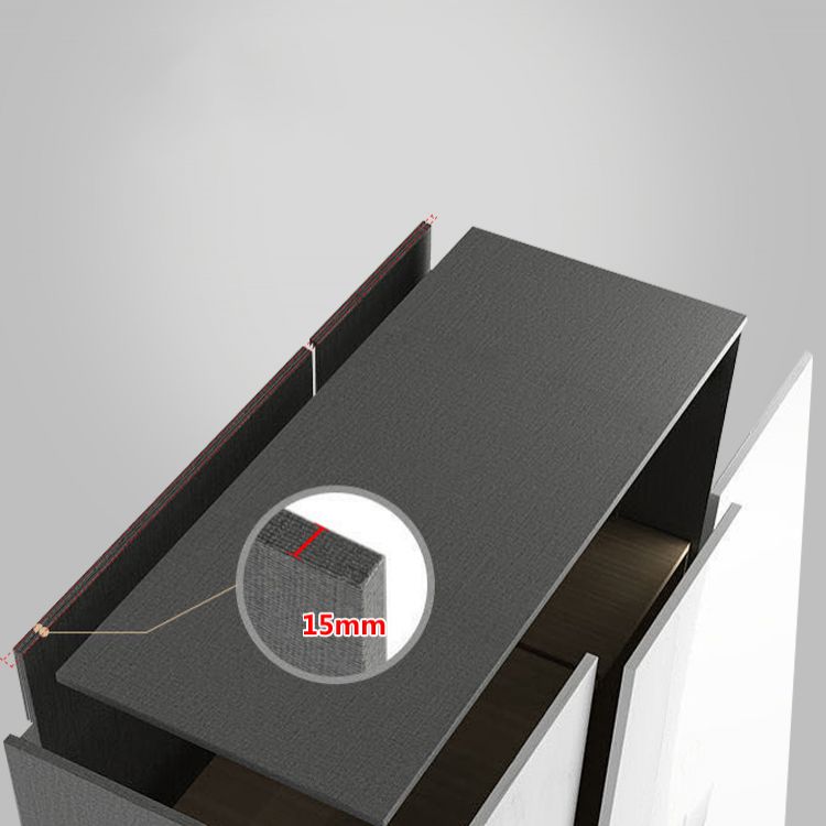 Armario de madera de ingeniería moderna gabinete de almacenamiento para dormitorio