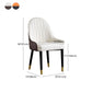Scandinavian Upholstered Dining Side Chairs Solid Back Dining Side Chair Clearhalo 'Dining Chairs' 'Dining Tables & Seating' 'dining_chair' 'furn' 'furn_dining_chair' 'Furniture' 'Kitchen & Dining Furniture' 1200x1200_b3397f6f-c811-4641-94d4-606c256c7b14