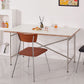 Modern Wood Rectangle Dining Table Standard Kitchen Dining Table with 4 Legs Clearhalo ' dining_table' 'Dining Tables & Seating' 'Dining Tables' 'furn' 'furn_dining_table' 'Furniture' 'furniture_dining_table' 'Kitchen & Dining Furniture' 'kitchen&dining_furn' 'kitchen' 'kitchen_dining_table' 1200x1200_b33b0869-4305-4e07-a68f-7fbf1f457de5