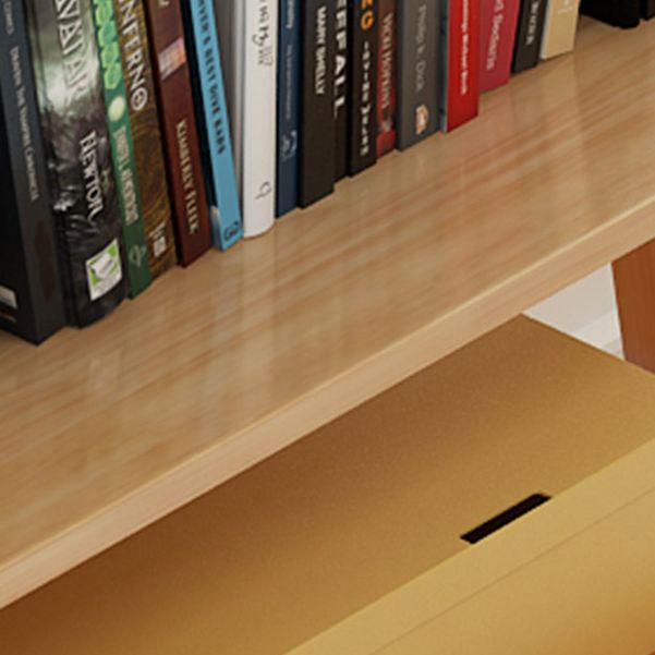 Modern Ladder Shelf Bookcase Rubberwood Bookshelf for Living Room Clearhalo 'Bookcases' 'furn' 'furn_bookcases' 'Furniture' 'Office Furniture' 1200x1200_b33b9b03-6431-4495-bb93-66d3f93416ab