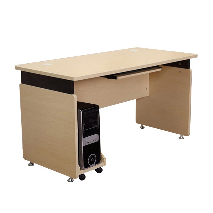 Bureau de bureau industriel Bureau d'ordinateur Rectangle en bois fabriqué