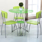Contemporary Round Dining Room Table Tempered Glass Table with Pedestal Table Clearhalo ' dining_table' 'Dining Tables & Seating' 'Dining Tables' 'furn' 'furn_dining_table' 'Furniture' 'furniture_dining_table' 'Kitchen & Dining Furniture' 'kitchen&dining_furn' 'kitchen' 'kitchen_dining_table' 1200x1200_b33d3680-5f48-4f6d-a85f-742f348e47d2
