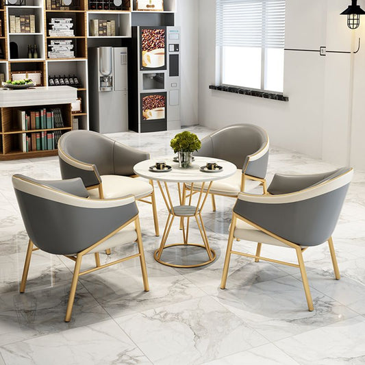 Stone Dining Room Collection Traditional Luxury Round Pedestal Dining Table