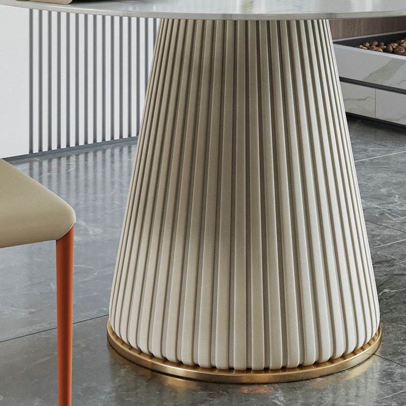 Modern Sintered Stone Dining Table Set 1/3/5/7 Pieces Dining Set for Home Clearhalo 'Dining Room Sets' 'Dining Tables & Seating' 'dining_room_set' 'furn' 'furn_dining_room_set' 'Furniture' 'furniture_dining_room_set' 'Kitchen & Dining Furniture' 1200x1200_b34728b0-2ab2-481c-b292-330e156f7cd2