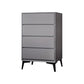 Modern Style Storage Chest Solid Wood Storage Chest Dresser , 15.6 Inch Width