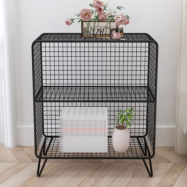 Modern Style Metal Bookshelf Closed Back Bookcase for Home and Office Clearhalo 'Bookcases' 'furn' 'furn_bookcases' 'Furniture' 'furniture_bookcases' 'kitchen' 'kitchen_bookcases' 'Living Room Furniture' 'Office Furniture' 1200x1200_b349f550-5b5e-43ab-98bd-394dfbf9c63b