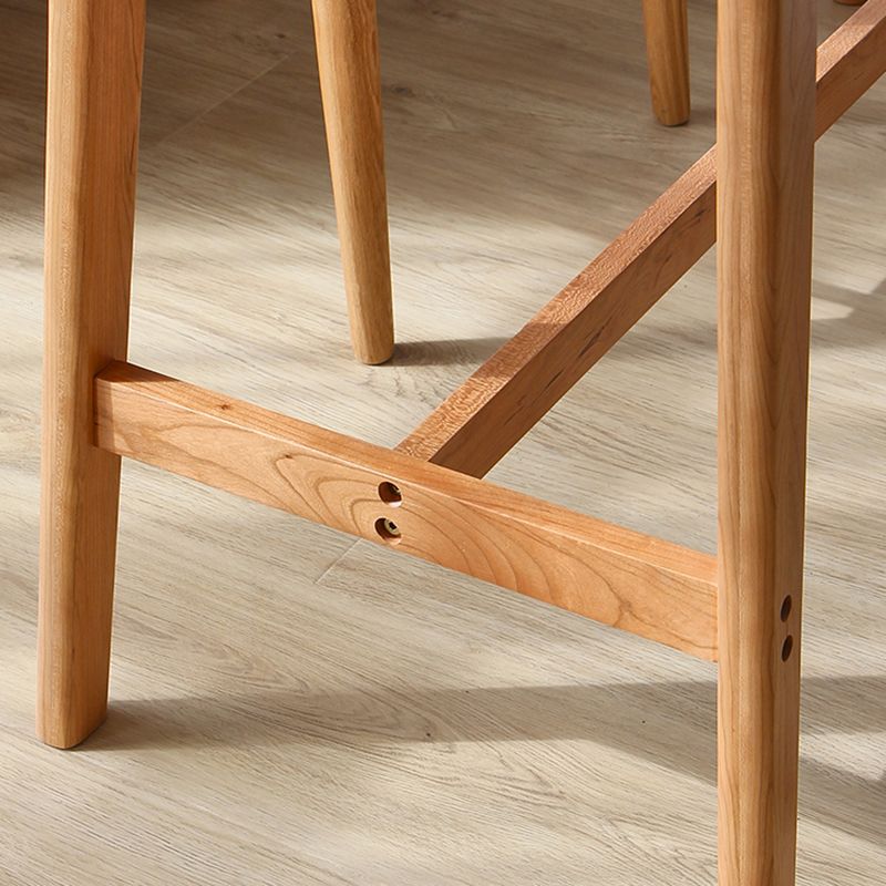 Tavolo da pub a barre in legno massiccio del rettangolo contemporaneo per soggiorno