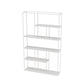 Minimalist Open Metal Etagere Bookcase with Rectangular Shelves Bookcase Clearhalo 'Bookcases' 'Furniture' 'furniture_bookcases' 'kitchen' 'kitchen_bookcases' 'Living Room Furniture' 'Office Furniture' 1200x1200_b350f8da-7035-456c-85a5-6102a326a00d