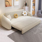 37 "divano scandinavo largo futon bianco abbreviabile divano pieghevole