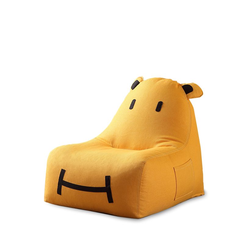 Silla sin brazo lienzo parsons silla trasera apretada para sala de estar