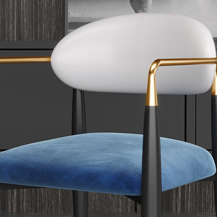 Arm Dining Chairs Modern Faux Leather Side Chairs for Dining Room Clearhalo 'Dining Chairs' 'Dining Tables & Seating' 'dining_chair' 'furn' 'furn_dining_chair' 'Furniture' 'furniture_dining_chair' 'Kitchen & Dining Furniture' 1200x1200_b36448f5-bd3c-423a-89cd-2b2a3494c21e