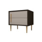 Solid Wood Night Table Contemporary Bed Nightstand with 2 Drawers Clearhalo 'Bedroom Furniture' 'furn' 'furn_night_stand' 'Furniture' 'night_stand' 'Nightstands' 1200x1200_b3666955-a8e7-419f-aa0d-7e5afc25ac75