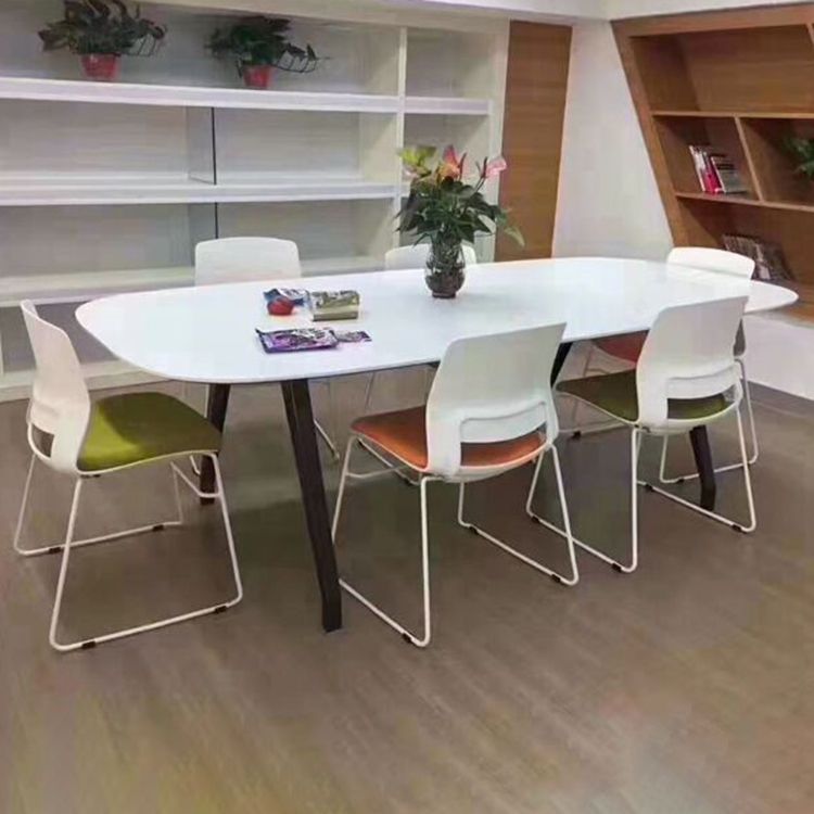 Mesh Fabric Seat Conference Chair Armless Modern Ergonomic Chair for Office Clearhalo 'furn' 'furn_office_chair' 'Furniture' 'Office Chairs' 'Office Furniture' 'office_chair' 1200x1200_b366f64e-b466-475d-9cc5-9ecd9d1ab558