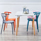 Home Contemporary Arm Chair Wishbone Back Plastic Stackable Dining Room Chair Clearhalo ' kitchen&dining_furn' 'Dining Chairs' 'Dining Tables & Seating' 'dining_chair' 'furn' 'furn_dining_chair' 'Furniture' 'furniture_dining_chair' 'Kitchen & Dining Furniture' 'kitchen' 1200x1200_b3673a78-582a-45f2-85e1-20777141bb0d