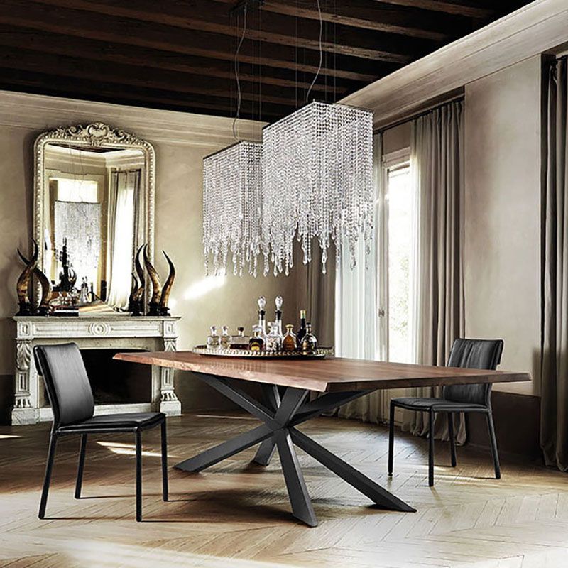 Modern Chairs Dining Armless Chair with Metal Legs for Kitchen Clearhalo 'Dining Chairs' 'Dining Tables & Seating' 'dining_chair' 'furn' 'furn_dining_chair' 'Furniture' 'Kitchen & Dining Furniture' 1200x1200_b368b1c4-7a0d-4fe7-ae22-e1d2e2ae315b