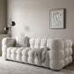 Sofa with Pillow Back with Wool/imitation Leather Beige Cushions Clearhalo 'furn' 'furn_sofas' 'Furniture' 'furniture_sofas' 'kitchen' 'kitchen_sofas' 'Living Room Furniture' 'Sofa' 'sofas' 1200x1200_b369be48-b1a2-4a45-9c05-9a987f5a3c5f