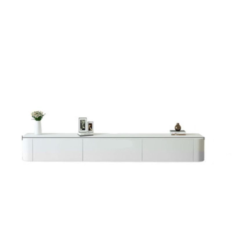 Faux Wood White Media Console Modern Cable Management TV Console Clearhalo 'furn' 'furn_tv_stands_entertainment_centers' 'Furniture' 'Living Room Furniture' 'TV Stands & Entertainment Centers' 'TV Stands & Media Storage Furniture' 'tv_stands_entertainment_centers' 1200x1200_b36dff23-05df-476d-ab36-73c1cfd8f65e