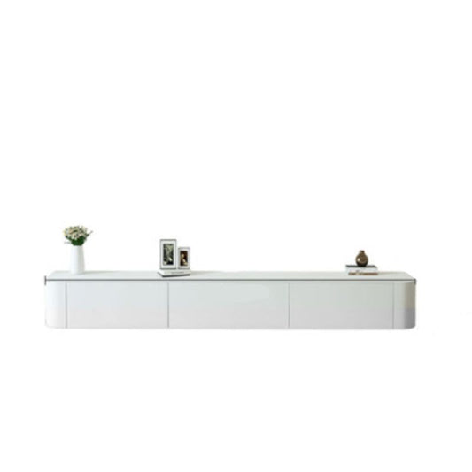 Faux Wood White Media Console Modern Cable Management TV Console Clearhalo 'furn' 'furn_tv_stands_entertainment_centers' 'Furniture' 'Living Room Furniture' 'TV Stands & Entertainment Centers' 'TV Stands & Media Storage Furniture' 'tv_stands_entertainment_centers' 1200x1200_b36dff23-05df-476d-ab36-73c1cfd8f65e