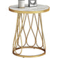 Round Faux Marble Side Table 47"L X 47"W X 62"H Iron Block Side End Snack Table Clearhalo 'Coffee & Accent Tables' 'End & Side Tables' 'end_side_table' 'end_side_tables' 'furn' 'furn_end_side_tables' 'Furniture' 'furniture_end_side_table' 'Living Room Furniture' 1200x1200_b3723dc8-e64c-436f-930f-bf8d8523d52a