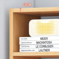 Libreria aperta in legno moderno libreria per angolo di casa minimalista moderna