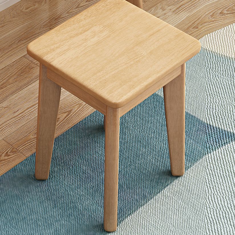 Tocador de madera sólida tocador de tocador escandinavo flip-top tocador de tocador