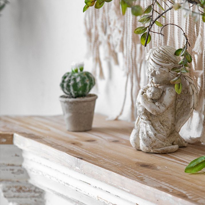 Tavolo da console in legno di campagna francese Tavolo di divano della console per la sala