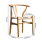 Wood Modern Dining Arm Chair with Color Cushion Wishbone Chair for Home Clearhalo ' kitchen&dining_furn' 'Dining Chairs' 'Dining Tables & Seating' 'dining_chair' 'furn' 'furn_dining_chair' 'Furniture' 'furniture_dining_chair' 'Kitchen & Dining Furniture' 'kitchen' 1200x1200_b37b0e59-3391-4138-89e5-3233262e8cd5