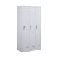 White Colour Wardrobe Contemporary Steel Home Wardrobe Closet with Lock