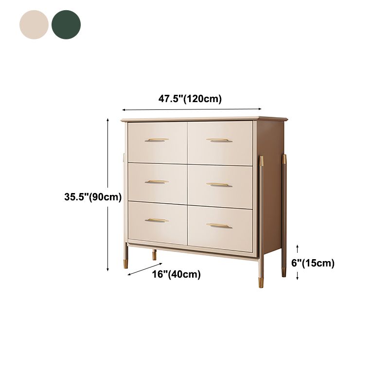 Buffet/console in legno ingegnerizzato glam con cassetti da pranzo a buffet soggiorno