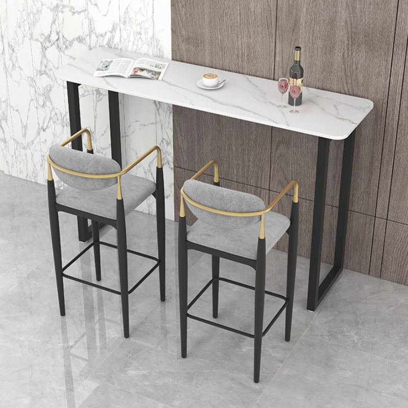 Industrial Bar Table and Stools 1/2/3/5 Pieces Table and Stool Set Clearhalo 'Bar Furniture' 'furn' 'furn_home_bar_bar_sets' 'Furniture' 'Home Bars & Bar Sets' 'home_bar_bar_sets' 'Kitchen & Dining Furniture' 1200x1200_b37f0911-8ad2-405c-a871-744b62ec72d0