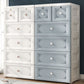 White/Blue/Green Lingerie Chest Contemporary Plastic Chest with Drawers for Bedroom Clearhalo 'Bedroom Furniture' 'Dressers & Chests' 'dressers_chests' 'furn' 'furn_dressers_chests' 'Furniture' 1200x1200_b3815e25-7aa8-4af0-83a7-fd55a8823aa4