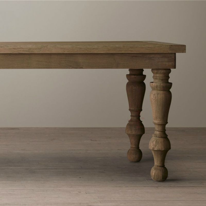 Modern Pine Wood Table Rectangle Dining Table with 4 Legs for Restaurant Clearhalo ' dining_table' 'Dining Tables & Seating' 'Dining Tables' 'furn' 'furn_dining_table' 'Furniture' 'furniture_dining_table' 'Kitchen & Dining Furniture' 'kitchen&dining_furn' 'kitchen' 'kitchen_dining_table' 1200x1200_b3821506-6b79-4b91-868c-5bfa756a58e9