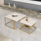 Square Coffee Table Slate Nesting Coffee Table Set with Storage Clearhalo 'Coffee & Accent Tables' 'Coffee Tables' 'coffee_tables' 'furn' 'furn_coffee_tables' 'Furniture' 'Living Room Furniture' 1200x1200_b3851a48-fd8a-4e3c-8a8e-6a146d315e4a