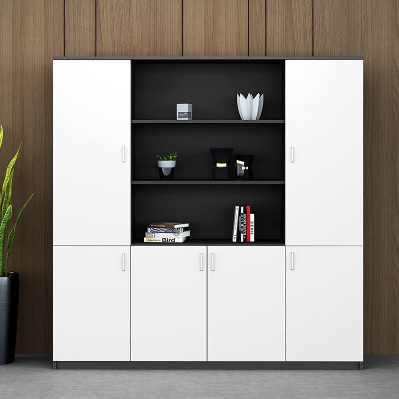 Industrial Cabinet Wood Adjustable Storage Shelves Filing Cabinet Clearhalo 'Filing Cabinets' 'filling_cabinets' 'furn' 'furn_filling_cabinets' 'Furniture' 'Office Furniture' 1200x1200_b385734c-11af-4a9b-a962-d918e2c7b0b8