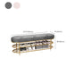 13.65-inch Width Modern Entryway Bench Cushioned Metal Seating Bench Clearhalo 'Benches' 'Chairs & Seating' 'furn' 'furn_benches' 'Furniture' 'Living Room Furniture' 1200x1200_b38af037-c783-4b1d-a117-190b05e7f109