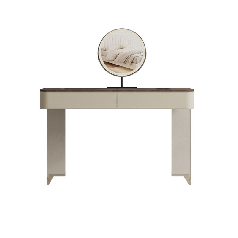 17.72 "brede make-up ijdelheid in witte make-up ijdelheid bureautafel met laden