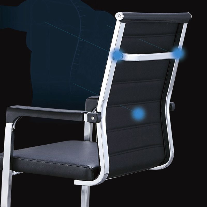 Moderne stijl taakstoel ergonomische bureaustoel met vaste armen