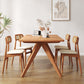 Dinner Kitchen Table Dining Room Rectangle Wood Top Dining Table
