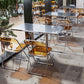 Industrial Style Dining Table Stainless Steel Dining Site Table for Home Clearhalo ' dining_table' 'Dining Tables & Seating' 'Dining Tables' 'furn' 'furn_dining_table' 'Furniture' 'furniture_dining_table' 'Kitchen & Dining Furniture' 'kitchen&dining_furn' 'kitchen' 'kitchen_dining_table' 1200x1200_b3911d7a-5fcb-4e43-b752-85bff9fbd4a7