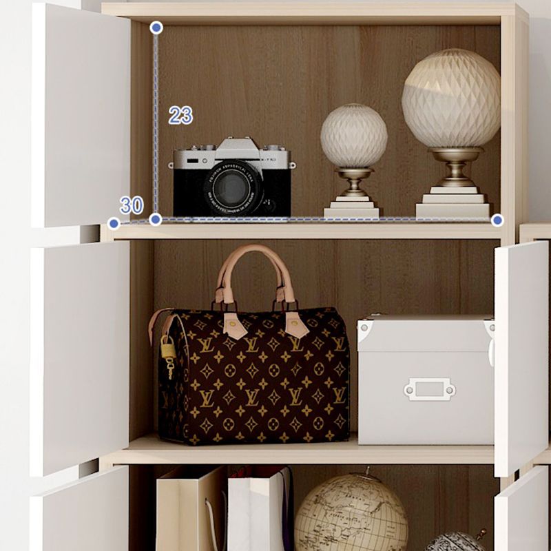 Modern Wooden Accent Cabinet Knobs Handle Design Storage Cabinet Clearhalo 'Cabinets & Chests' 'cabinets_chests' 'furn' 'furn_cabinets_chests' 'Furniture' 'Living Room Furniture' 1200x1200_b391ddf5-8ec1-4478-a5cf-b88383593a3a