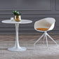 Round Dining Table Contemporary Style Stone Dining Site Table with Tulip Base Clearhalo 'Dining Tables & Seating' 'Dining Tables' 'dining_table' 'furn' 'furn_dining_table' 'Furniture' 'Kitchen & Dining Furniture' 1200x1200_b395e25a-007a-4c70-b29f-f8aab5662738