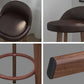 Nordic Simple Barstool Steel Frame Barhocker für Coffeeshop