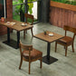 Solid Wooden Table Industrial Dining Table with Metal Pedestal Base Clearhalo ' dining_table' 'Dining Tables & Seating' 'Dining Tables' 'furn' 'furn_dining_table' 'Furniture' 'furniture_dining_table' 'Kitchen & Dining Furniture' 'kitchen&dining_furn' 'kitchen' 'kitchen_dining_table' 1200x1200_b39826ae-151b-4192-bbf8-d7ffafb712ed