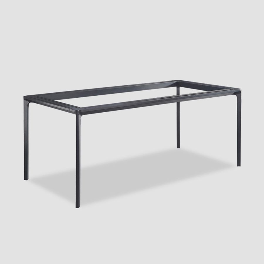 Rectangle Dining Table Sintered Stone Table Industrial Style with 4 Legs Clearhalo ' dining_table' 'Dining Tables & Seating' 'Dining Tables' 'furn' 'furn_dining_table' 'Furniture' 'furniture_dining_table' 'Kitchen & Dining Furniture' 'kitchen&dining_furn' 'kitchen' 'kitchen_dining_table' 1200x1200_b3988138-f533-406b-b5cb-002b9e417c34
