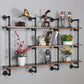 Industrial Wall Mounted Bookshelf with Black Iron Frame Pine Wood Shelf Clearhalo 'Bookcases' 'furn' 'furn_bookcases' 'Furniture' 'furniture_bookcases' 'kitchen' 'kitchen_bookcases' 'Living Room Furniture' 'Office Furniture' 1200x1200_b39a7ac1-ce7e-4c02-ba09-a45148654e06
