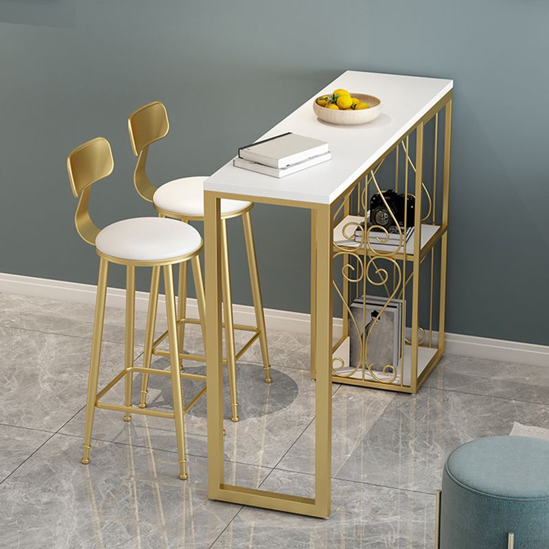 Contemporary Pub Dining Set 1/3 Pieces Bar Stool and Table Set