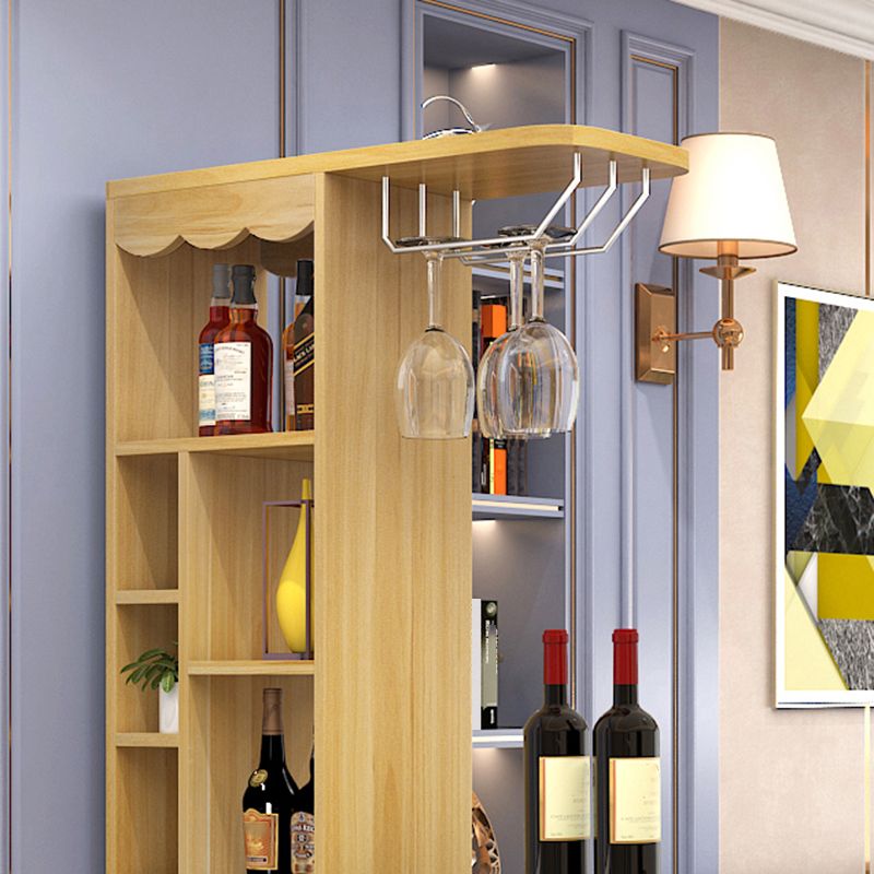 Ensemble de pub en bois intérieur rectangulaire à 3 pièces avec table de table en verre