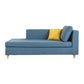 Wood One Armed Scandinavian Chaise Square Arms with Legs for Living Room Clearhalo 'Chairs & Seating' 'Chaise Lounge' 'chaise_lounge' 'furn' 'furn_chaise_lounge' 'Furniture' 'Living Room Furniture' 1200x1200_b39d7c2b-0e62-4d00-b607-6a297e569deb