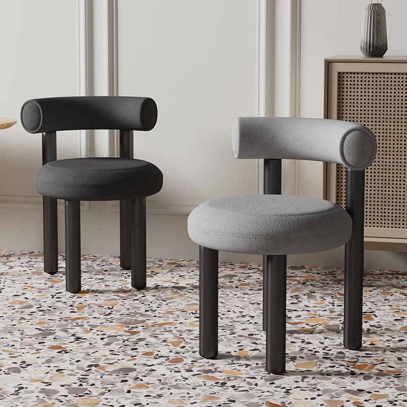 Modern Style Side Chair Indoor Multicolor Open Back Metal Dining Room Chair Clearhalo ' kitchen&dining_furn' 'Dining Chairs' 'Dining Tables & Seating' 'dining_chair' 'furn' 'furn_dining_chair' 'Furniture' 'furniture_dining_chair' 'Kitchen & Dining Furniture' 'kitchen' 1200x1200_b39e0fca-1d86-491e-b0b9-e0e22365d6bf