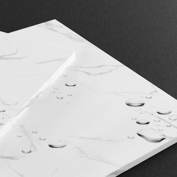 Marmor Half Moon Konsole Tabelle 2-Shelf 33,46 "hoher Akzenttisch für die Halle